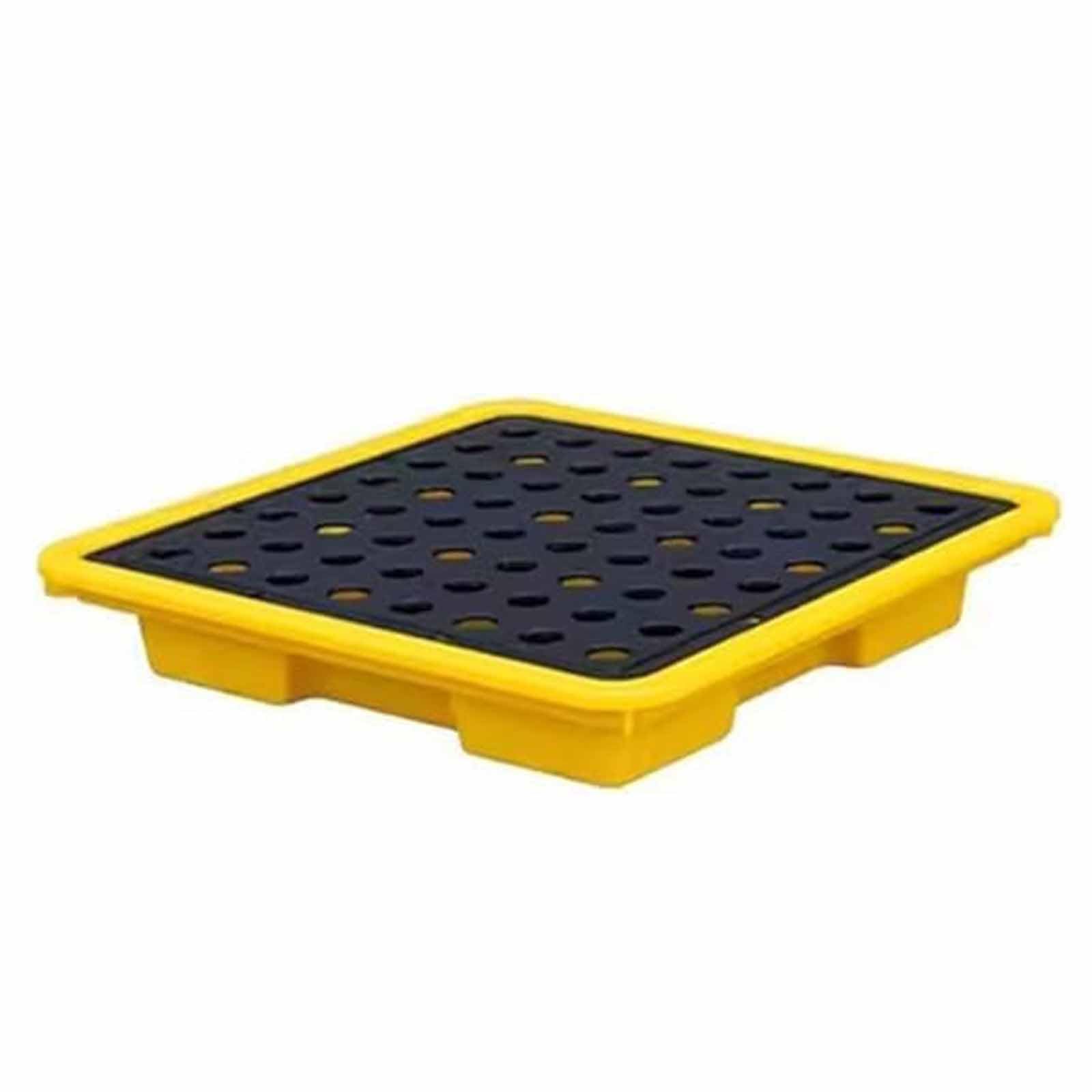JKJZSALJ Leakproof Containment Spill Pallet For Modular Platforms, 2200 Lbs Capacity Detachable Tray, Shipping Spill Containment Solution,33.5x33.5x5.5cm