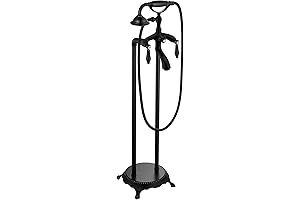 Stunning Oil Rubbed Bronze Freestanding Bathtub Faucet