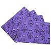 Kisangel 4 Stuks Halloween Dining Placemat Hittebestendig Onderzetters Cup Mat Drink Placemats Halloween Tafel…
