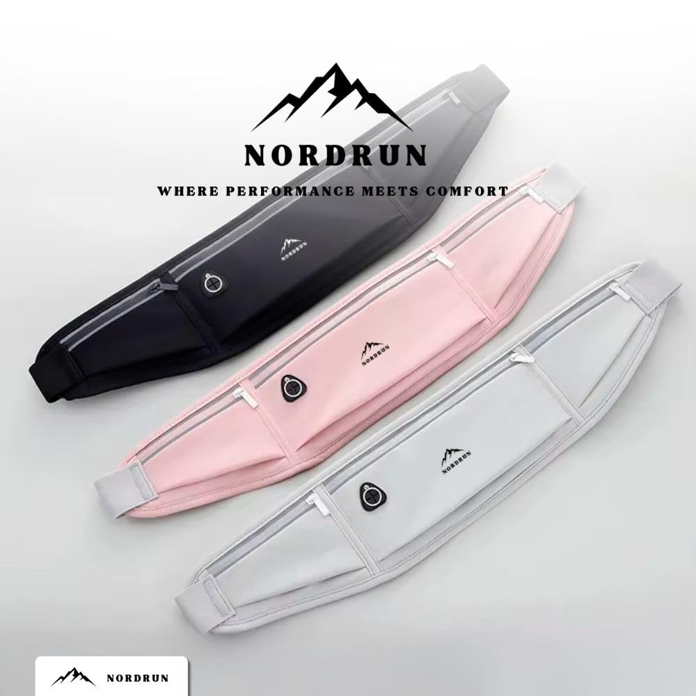 Adjustable and Waterproof Running Belt Suitable for All Phones, Pink, 20 x 10 cm - Image 7