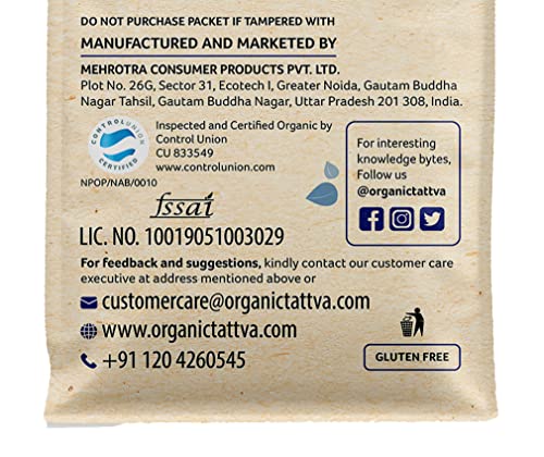 Image of Organic Tattva, Organic Biryani Basmati Gluten Free and Unpolished Rice, 1Kg