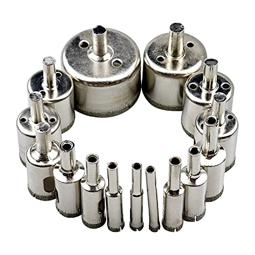 Set de brocas de diamante para taladro 15 piezas miniatura 3