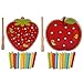 Juego de Capturas Gusanos Juguetes de Educativos Inteligencia Desarrollo Juguete Magnético Rompecabezas de madera Frutas coloridas Juguetes de madera Bloques de rompecabezas(manzana)