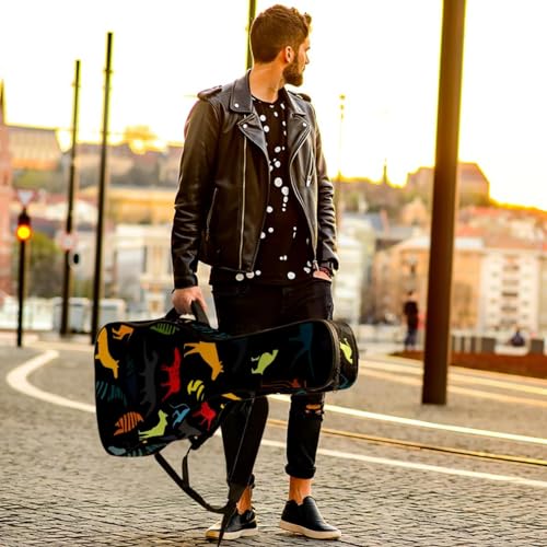 Housse de guitare étanche multicolore avec compartiment accessoires et poches - 6
