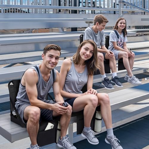 image for Besunbar Stadium Seats for Bleachers with Back Support Bleacher Seat S