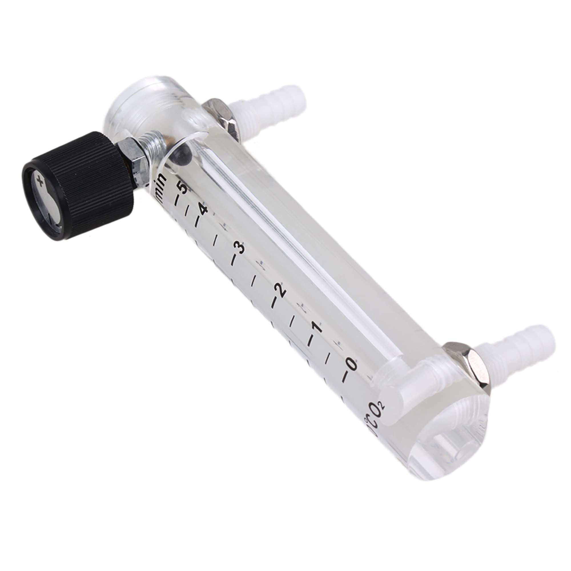 Oxygen Air Gas Flowmeter Acrylic (LZQ-4 0.5-5LPM) with Control Valve for Oxygen Adjustable-picture-11