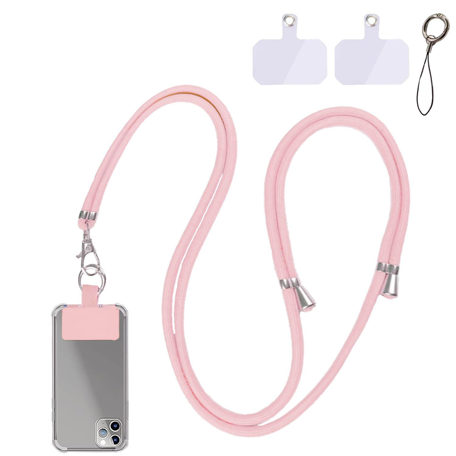 Dragonne Réglable Pour Téléphone MeeQee - Tour De Cou/sangle - Nylon - Compatible Smartphones Et Coques
