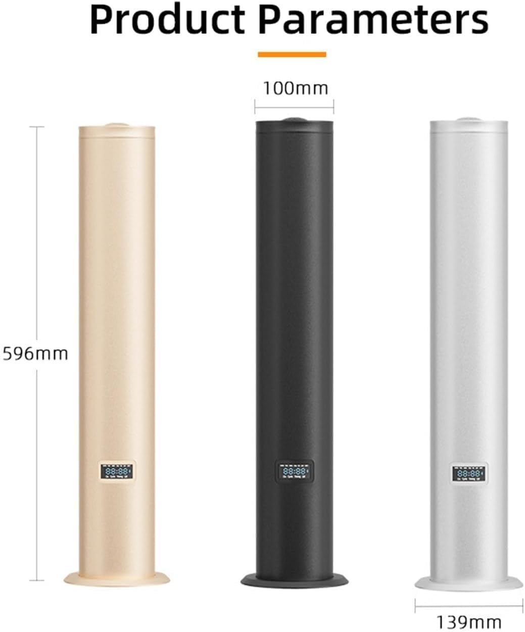 Máquina De Aire De Aroma Inteligente, Difusor De Aromaterapia Bluetooth, Nebulización De Condensación Sin Agua, Cobertura De 1500 M³, Difusor De Aceite De Máquina De Fragment, Gold