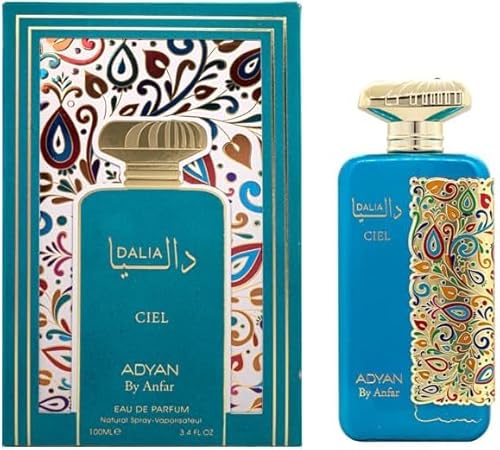 London Musk Dalia Ciel Eau de Parfum – Elegant Floral Scent with Pear, Jasmine & Musk | Luxurious Rose & Vanilla | Long Lasting Perfume For Women