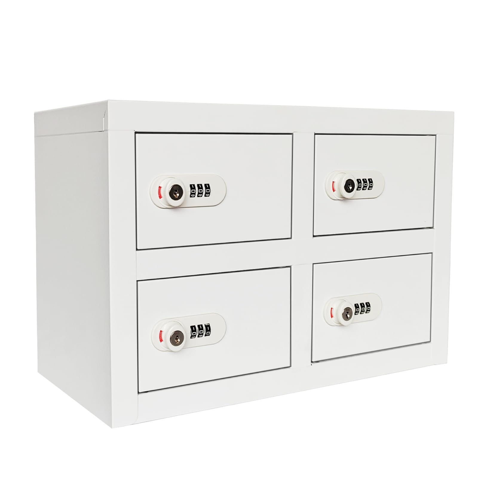 Amazon.co.jp: 貴重品ロッカー 金庫 小型 鍵付き ダイヤル錠 スチール