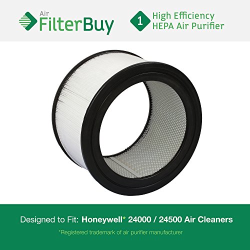 FilterBuy Honeywell Air Cleaner Replacement Filter for 13350, 13500, 13501, 13502, 13503, 13520, 13523, 13525, 13526, 13528, 50250, 50251, 52500, 63500, 83162, 83259, 83287, 83332 by AFB Hepa