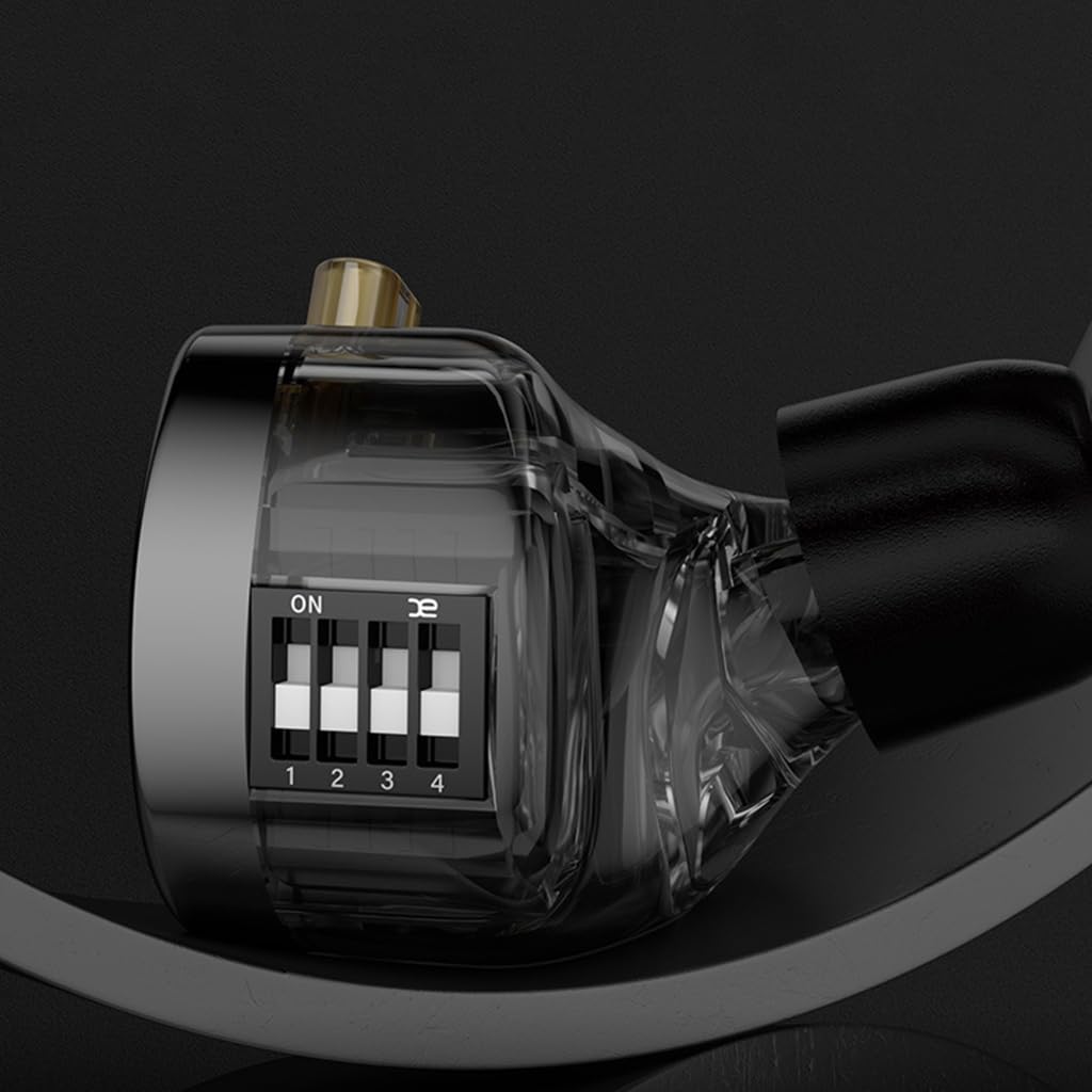 Wysokiej jakości słuchawki douszne z ulepszonym zestawem słuchawkowym XUN-10 mm Dynamic Coils