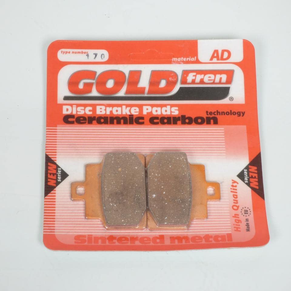 Plaquette de frein Gold Fren Aprilia 125 SR résout le manque de mordant au freinage avant