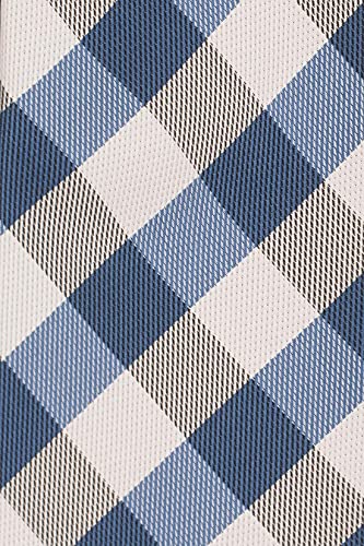 Image of The Tie Hub Premium Rangel Silk Plaid Necktie for Men