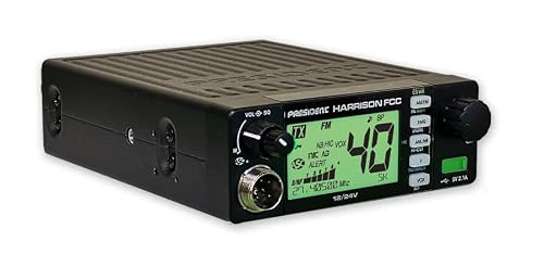 President Harrison FCC AM/FM Mobile CB Radio with CTCSS/DCS - Thumbnail 4