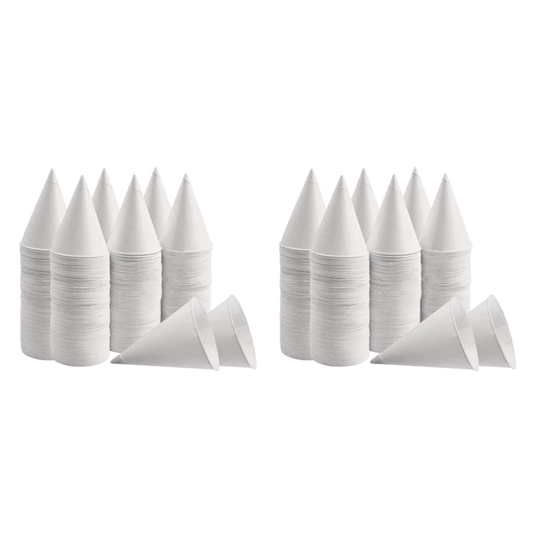 Gobelets à cône de neige en papier pour granité et fête d'été