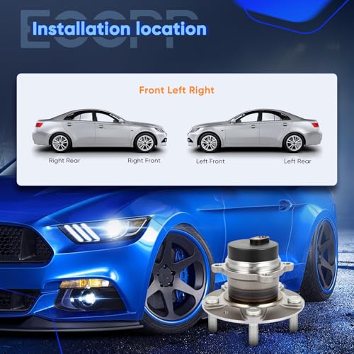 Image of ECCPP 513350 Wheel Bearing Hub Assembly for Mazda MX-5 Miata 2006-2015