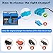 12V Battery Charger Replacement Compatible with Peg Perego 12V Battery for John Deere Ground Force Tractor John Deere Gator XUV Polaris RZR 900 Powered Kids Ride On Car