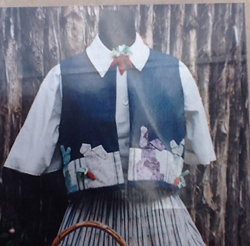 Bunny Vest Pattern by Peggy Morton Sizes S, M L, XL in One Pattern #104