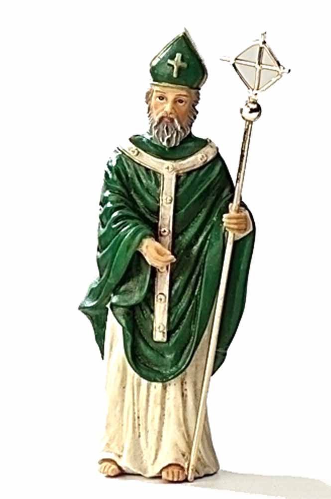 Roman Giftware Inc., Patrons & Protectors, 4.75" H ST Patrick Figure,Religious, Inspirational, Durable (4x1x4)