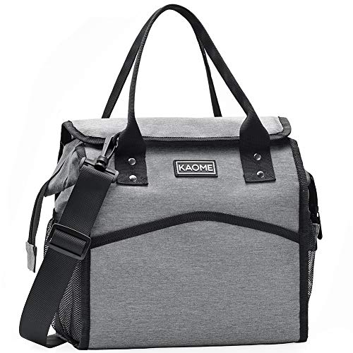 Lunch Bags for Women, Insulated Lunch Box, Kaome Unisex Adult Lunch Box Waterproof