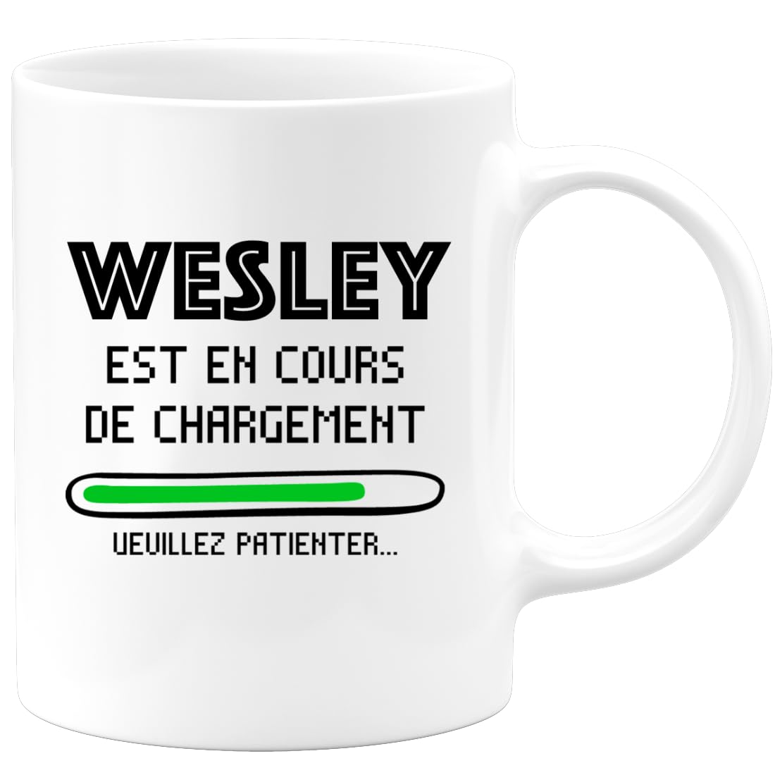Café-Croissant - Mug Personnalisé Tasse Cadeau Noël Florian