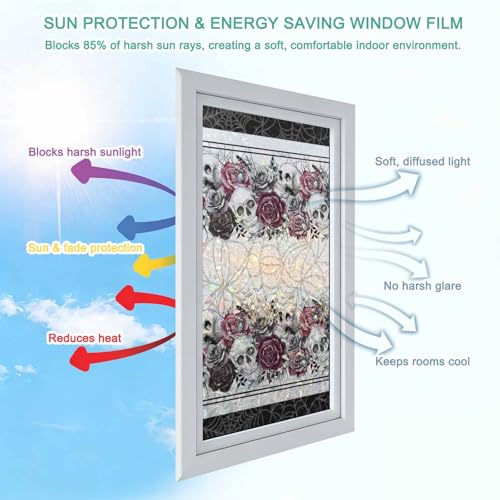 Película Decorativa para Ventanas SODIKA 17.7" x 39.3" (2 piezas) miniatura 6