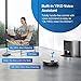 ECOVACS DEEBOT X1 Omni Robot Vacuum and Mop Combo with Self-Emptying, Auto-Wash, Auto-Refill and Auto-Hot Air Drying, 5000Pa Suction, AIVI 3D Obstacle Avoidance, Built-in YIKO Voice Assistant, Black