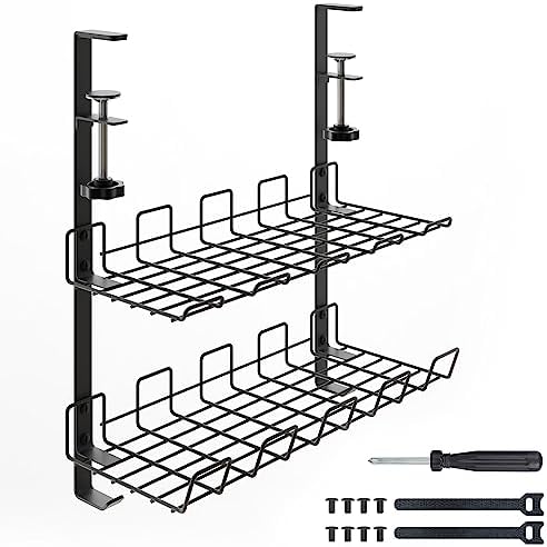 2 Tier Under Desk Cable Management... 2 Tier Under Desk Cable Management...