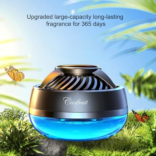 Aromaterapia para carro movido a energia solar | Ambientador solar giratório para painel com energia