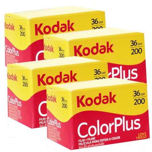 Pellicule Kodak Color Plus PHOTO PORST 200 ISO évitez le manque de film avec ce lot de 4