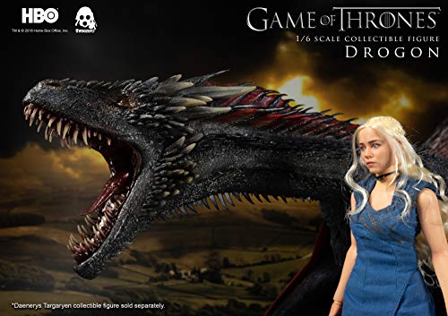 Threezero Game Of Thrones: Drogon 1: 6 Scale Figure,Multicolor #TOP5