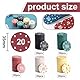JUGUTA 100 Stück Poker Chips Mit Poker Chips Box, Pokerchips Set, 5 Farbzähler, Pokerchips Mit Nenn Wert, Die Bei Pokerspielen Verwendet Werden