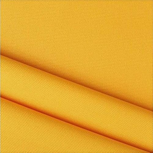 Fabrics-City Tela de nailon amarillo CORDURA 600d bolsas extra estables para exterior, trabajo, bricolaje, mochila, bolso, bricolaje, duradero, resistente, impermeable, robusto, 150 x 50 cm, 3806