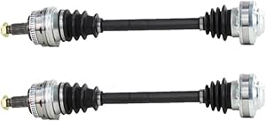 Amazon.com: A-Partrix 2PCS Rear Left Right CV Axle Drive Shaft CV Joint ...