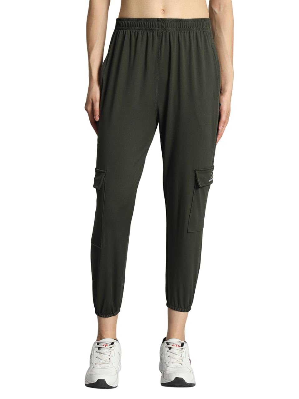 savvy x wear Women's Black Cargo Track Pants – Stylish Solid Joggers with Pockets – Comfortable Activewear for Casual, Travel-picture-58
