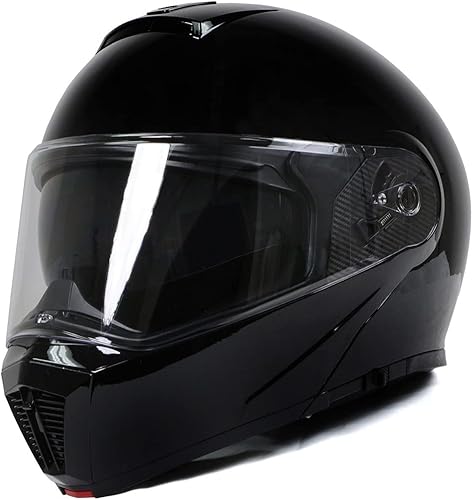 Miniatura 9 de Cascos Milwaukee Helmets Avanzados Modulares de Cara Completa para Motociclistas con Visera Desmontable