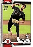 2026 Topps #312 Chase Burns NM-MT RC Rookie Reds Baseball Trading Card