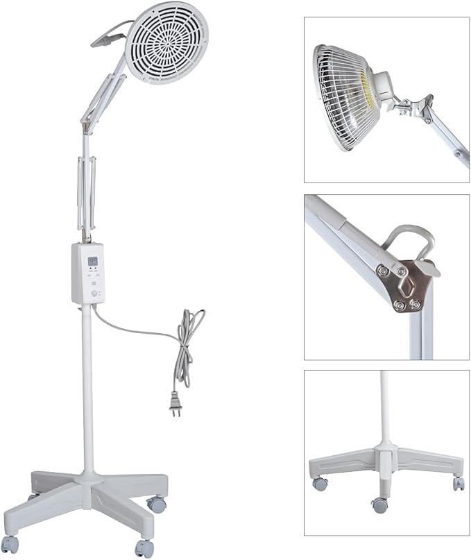 Calefactor Eléctrico Portátil Halógeno 260W 110V con Control Remoto y Temporizador miniatura 2