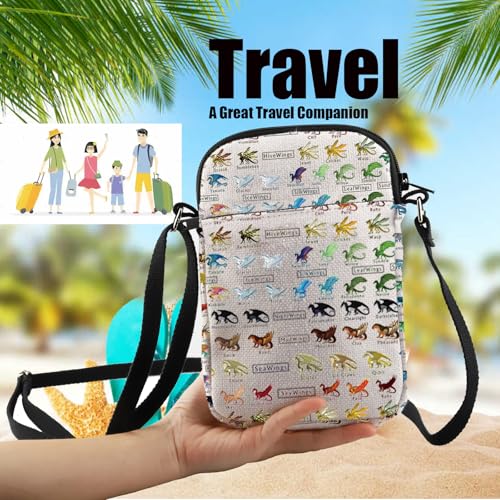 PXTIDY Dragon Novel Crossbody Bag Dragon Character Lover Gift Dragon Novel Party Themed Bag Gift4