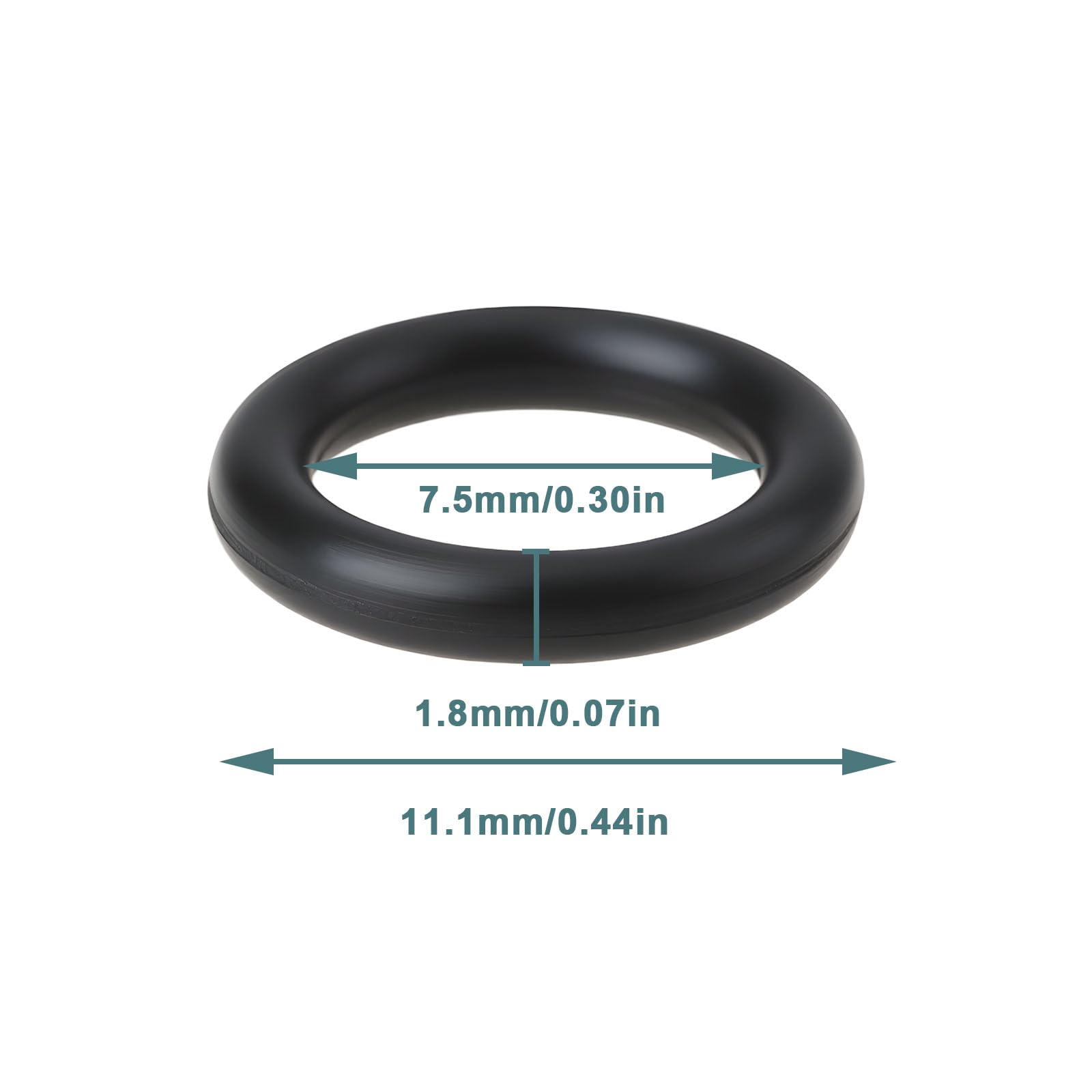 10 Juntas Tóricas para Limpiador A Vapor de 7,5 X 11,1 X 1,8 Mm Compatible con Karcher SC2 SC3 SC4 SC5 CT10