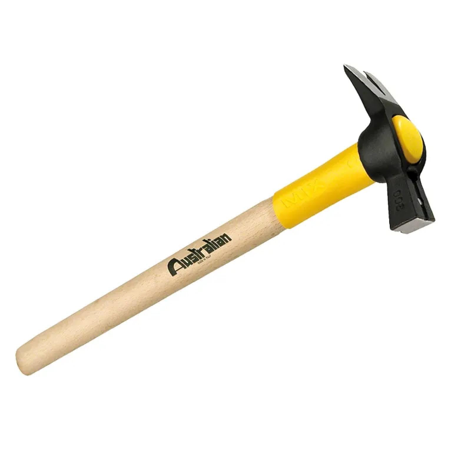 La zappa Martello per carpentiere con calamita e manico resistente in legno Mix (300 gr/600 mm)
