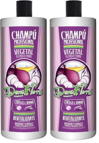 Shampooing oignon anti-chute et bambou hydratation intense Dona Flora