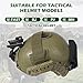 Lpoip Nvg Counterweight，Tactical Helmet Accessories，Helmet Counterbalance Weight Bag for Fast BJ PJ MH Tactical Helmets (Black)