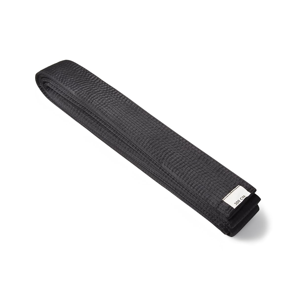 Cintura professionale in raso per arti marziali, larghezza 5,1 cm, colore nero (karate, judo)