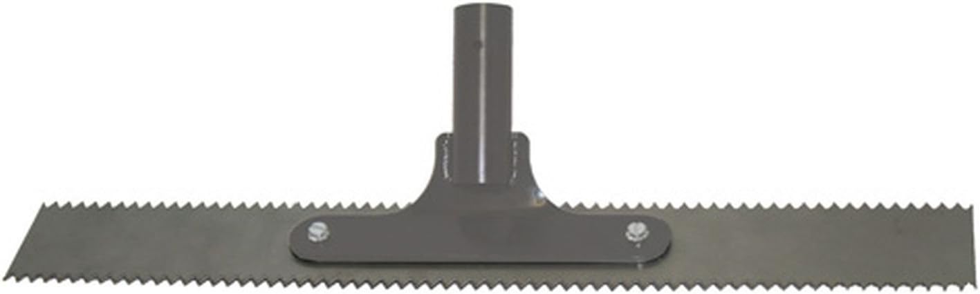 Kraft Tool GG606-01 Double Notch Steel Rake without Handle, 24-Inch