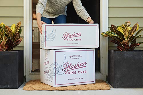 Alaskan King Crab: Super Colossal Red King Crab Legs (3 Lbs) - Overnight Shipping Monday-Thursday #TOP2