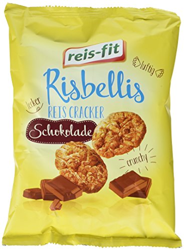 reis-fit Risbellis Reis Cracker Schokolade , 4er Pack (4 x 40 g) Cover