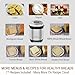 KITCHENARM 29-in-1 SMART Bread Machine with Gluten Free Setting 2LB 1.5LB 1LB Bread Maker Machine with Homemade Cycle - Stainless Steel Breadmaker with Recipes Whole Wheat Bread Making Machine