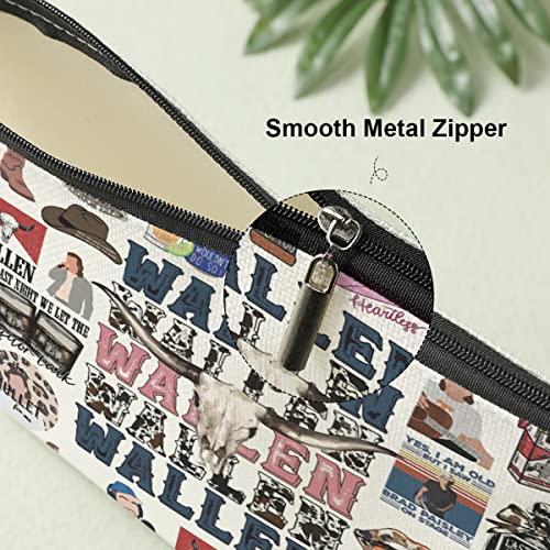 Inspired Western Makeup Bag Country Music Lovers Gift Vintage Western Decor Cowboy Cosmetic Bag for Fans Coworker Girls BFF Daughter Birthday Christmas Friendship Gifts for Women Friends3